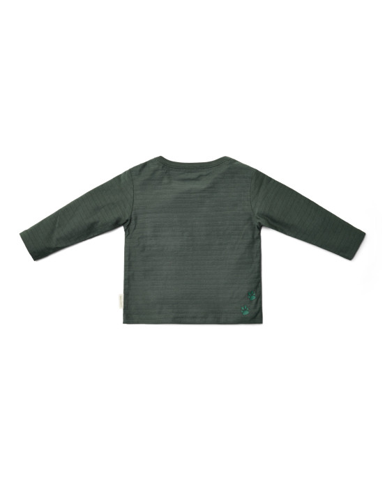 LITTLE DUTCH. Μπλουζάκι μακρυμάνικο Night Green - Νο 86