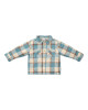 LITTLE DUTCH. Πουκάμισο μακρυμάνικο Stone Blue Check - Νο 86