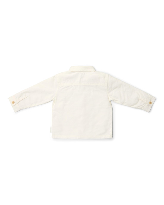 LITTLE DUTCH. Πουκάμισο μακρυμάνικο Off White - Νο 98