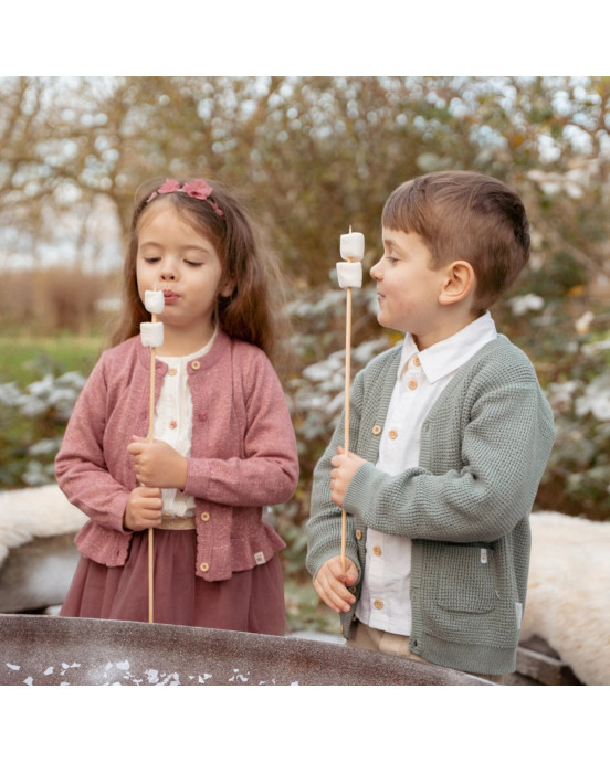 LITTLE DUTCH. Πουκάμισο μακρυμάνικο Off White - Νο 86