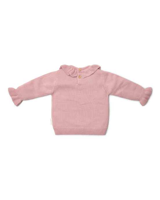 LITTLE DUTCH. Πλεκτό πουλόβερ Velvet Rose - Νο 104