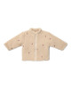 LITTLE DUTCH. Ζακέτα teddy με κέντημα Sand - Νο 74