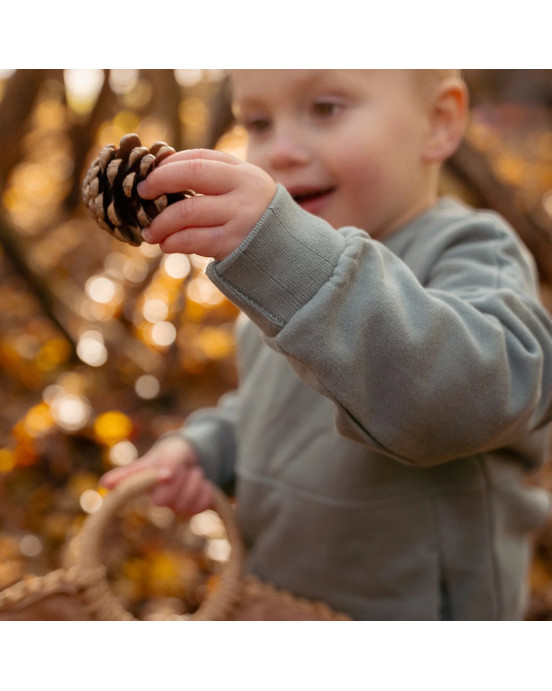 LITTLE DUTCH. Φούτερ Forest Green - Νο 74