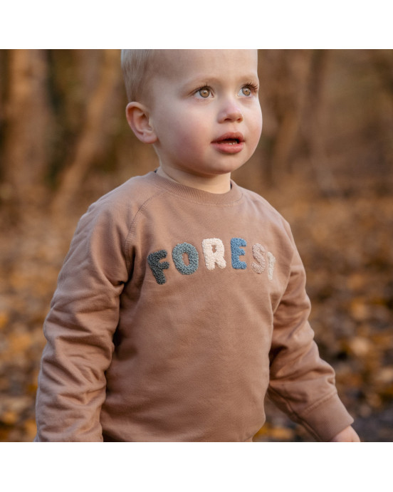 LITTLE DUTCH. Φούτερ Brown - Νο 80