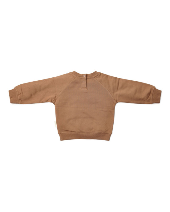 LITTLE DUTCH. Φούτερ Brown - Νο 80