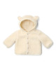 LITTLE DUTCH. Ζακέτα teddy Off White - Νο 62