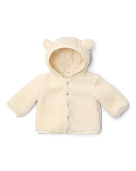 LITTLE DUTCH. Ζακέτα teddy Off White - Νο 74