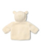 LITTLE DUTCH. Ζακέτα teddy Off White - Νο 68
