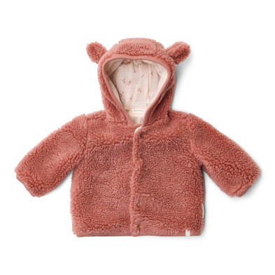 LITTLE DUTCH. Ζακέτα teddy Pink Blush - Νο 74