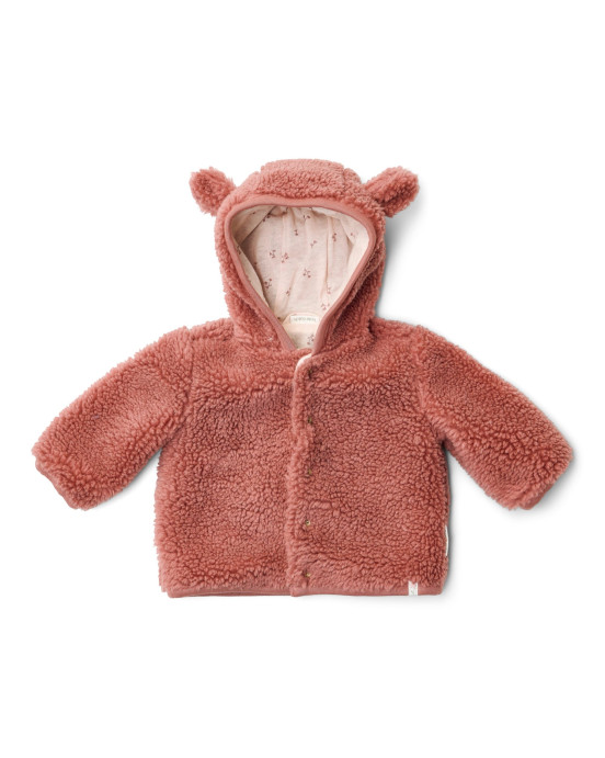 LITTLE DUTCH. Ζακέτα teddy Pink Blush - Νο 62