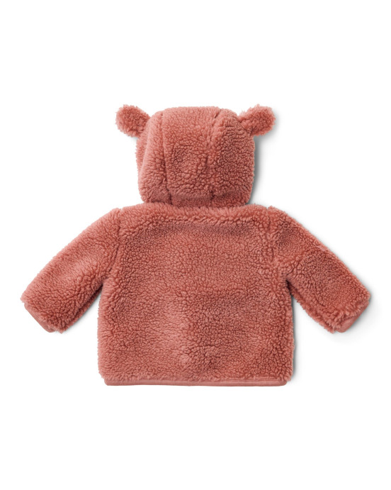 LITTLE DUTCH. Ζακέτα teddy Pink Blush - Νο 74