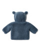 LITTLE DUTCH. Ζακέτα teddy Stone Blue - Νο 62