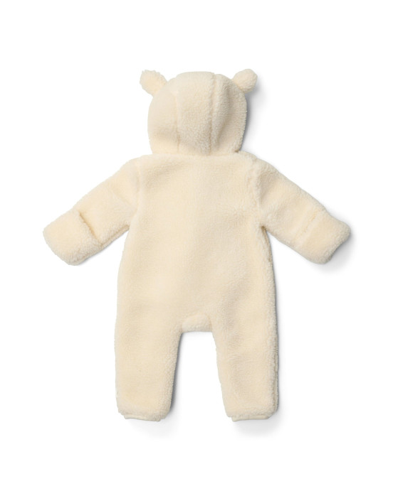 LITTLE DUTCH. Ολόσωμο φορμάκι εξόδου teddy Off White - Νο 62/68