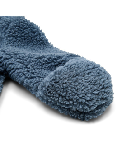 LITTLE DUTCH. Ολόσωμο φορμάκι εξόδου teddy Stone Blue - Νο 50/56