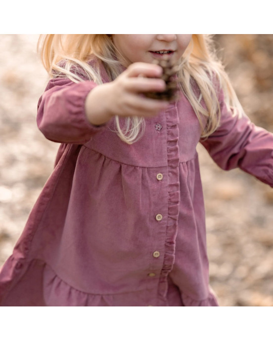 LITTLE DUTCH. Φορεματάκι μακρυμάνικο Rouge - Νο 86