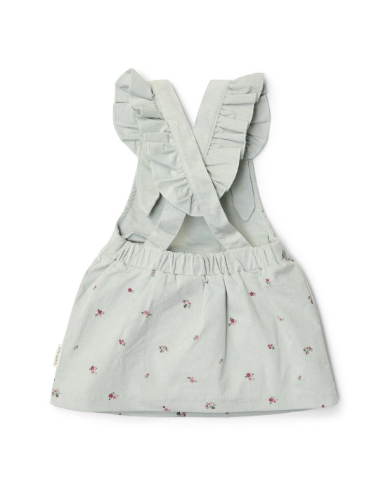 LITTLE DUTCH. Φορεματάκι αμάνικο Fairy Green Flower - Νο 104