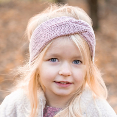 LITTLE DUTCH. Πλεκτή κορδέλα για τα μαλλιά Velvet Rose - Νο 2 (92/104)