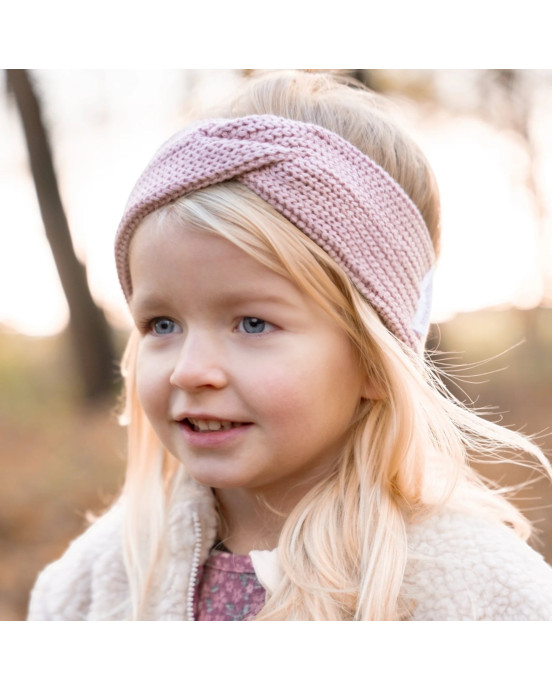 LITTLE DUTCH. Πλεκτή κορδέλα για τα μαλλιά Velvet Rose - Νο 2 (92/104)