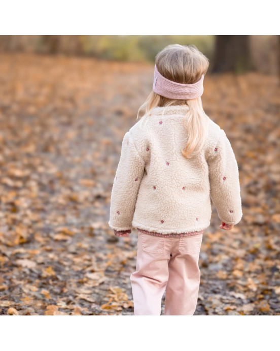 LITTLE DUTCH. Πλεκτή κορδέλα για τα μαλλιά Velvet Rose - Νο 2 (92/104)