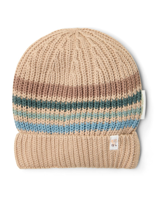 LITTLE DUTCH. Πλεκτό σκουφάκι Taupe - Νο 74/86