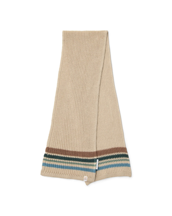 LITTLE DUTCH. Πλεκτό κασκόλ Taupe - One Size