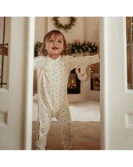 LITTLE DUTCH. Παιδική ολόσωμη πιτζάμα Little Christmas - Νο 50/56