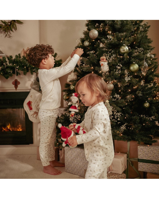 LITTLE DUTCH. Παιδική ολόσωμη πιτζάμα Little Christmas - Νο 62/68