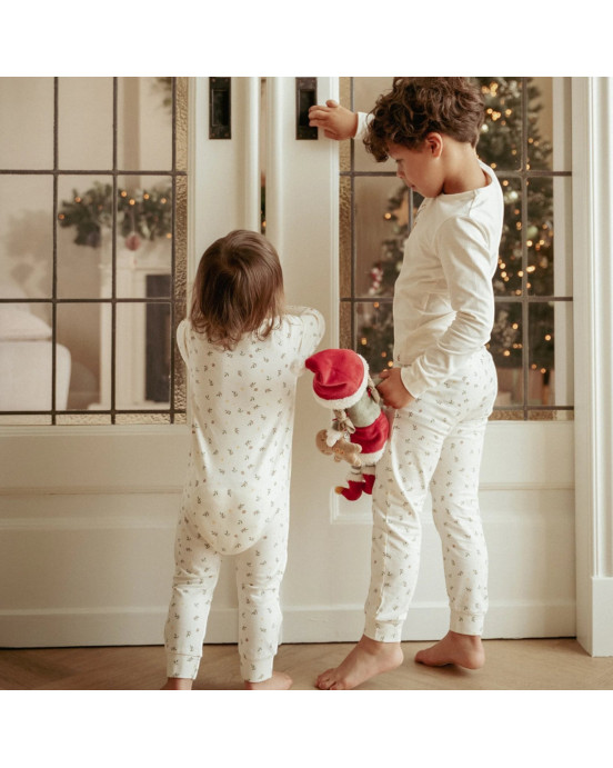 LITTLE DUTCH. Παιδική ολόσωμη πιτζάμα Little Christmas - Νο 74/80