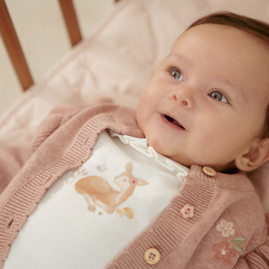 LITTLE DUTCH. Μπλουζάκι μακρυμάνικο Off White - Νο 74