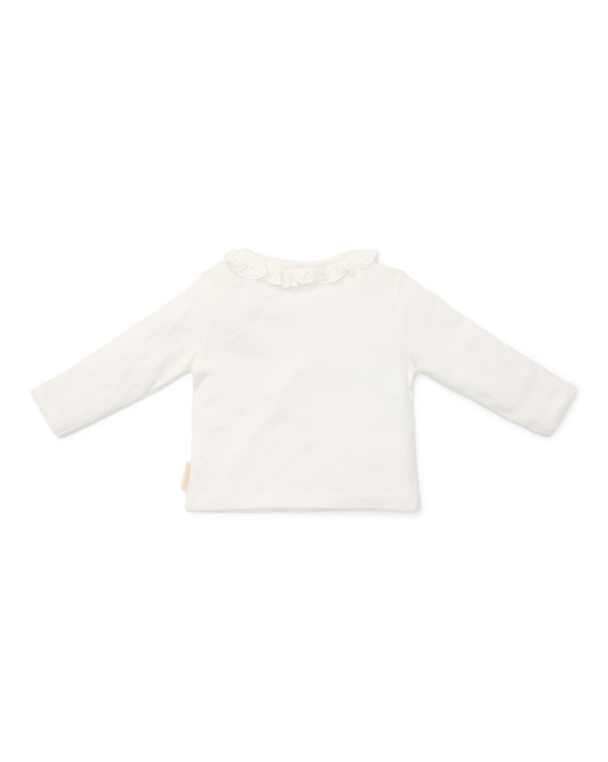 LITTLE DUTCH. Μπλουζάκι μακρυμάνικο Off White - Νο 62