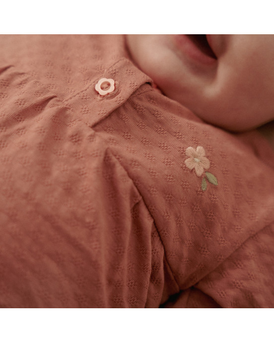 LITTLE DUTCH. Μπλουζάκι μακρυμάνικο Pink Blush - Νο 74