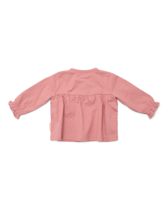 LITTLE DUTCH. Μπλουζάκι μακρυμάνικο Pink Blush - Νο 68