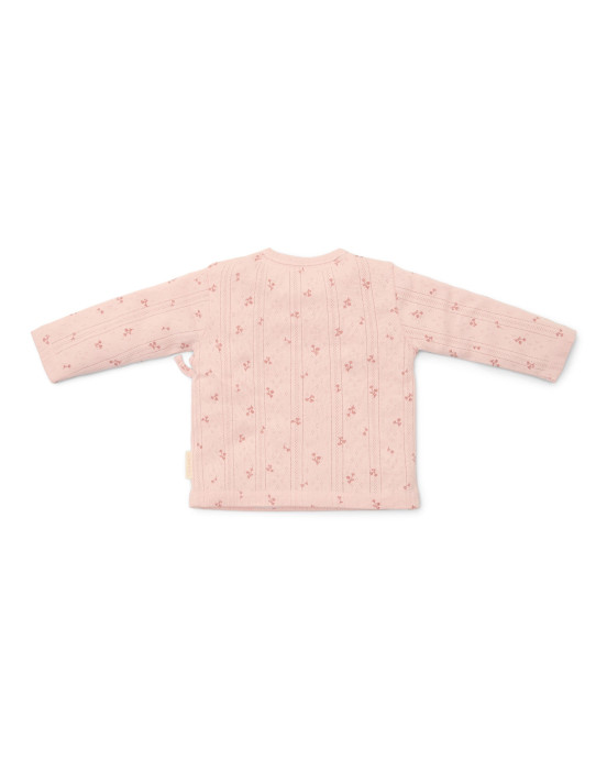 LITTLE DUTCH. Μπλουζάκι μακρυμάνικο κρουαζέ Fairy Flowers - Νο 68