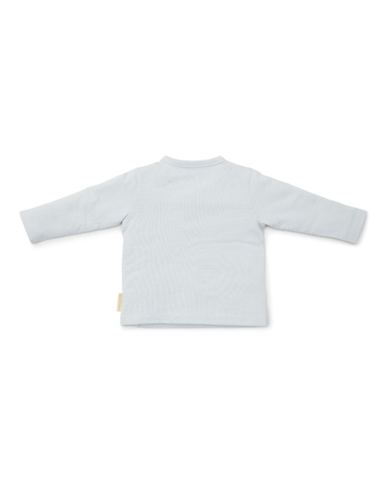 LITTLE DUTCH. Μπλουζάκι μακρυμάνικο κρουαζέ Baby Blue - Νο 68