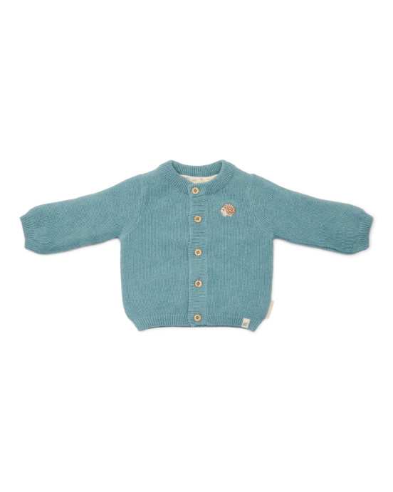 LITTLE DUTCH. Ζακέτα πλεκτή Baby Blue - Νο 44