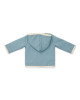 LITTLE DUTCH. Μπουφάν διπλής όψης Stone Blue - Νο 74