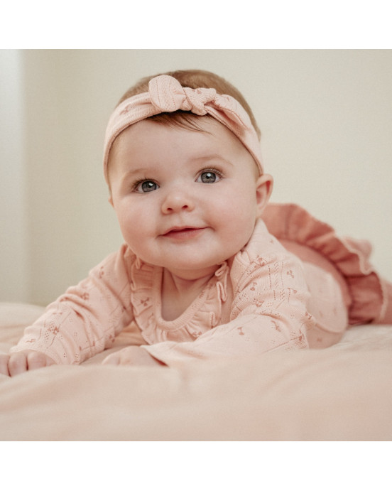 LITTLE DUTCH. Παντελονάκι με βολάν Pink Blush - Νο 62