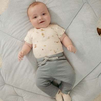 LITTLE DUTCH. Παντελονάκι Stone Blue - Νο 68