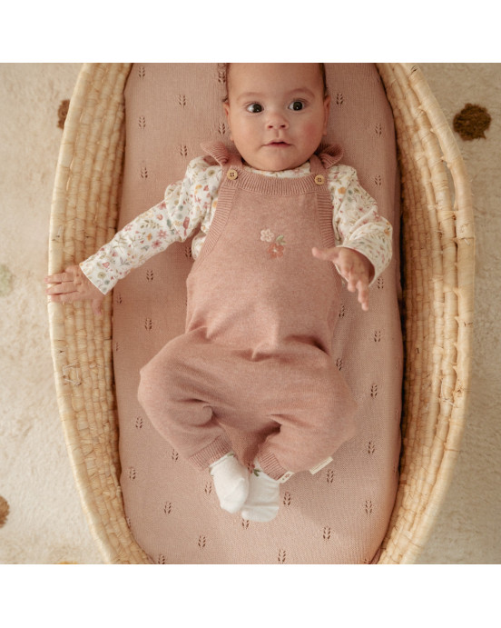 LITTLE DUTCH. Σαλοπέτα πλεκτή Fairy Pink - Νο 68