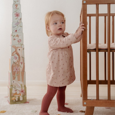 LITTLE DUTCH. Φορεματάκι μακρυμάνικο Fairy Flowers - Νο 68