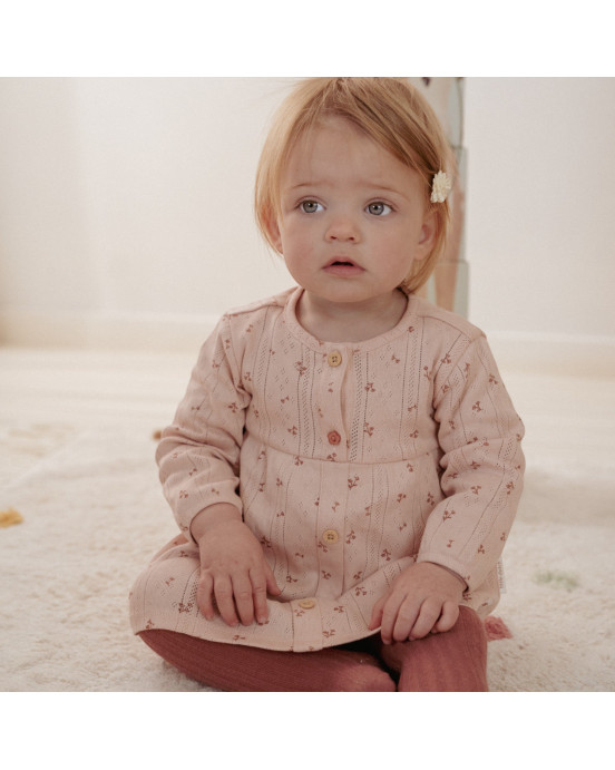 LITTLE DUTCH. Φορεματάκι μακρυμάνικο Fairy Flowers - Νο 68