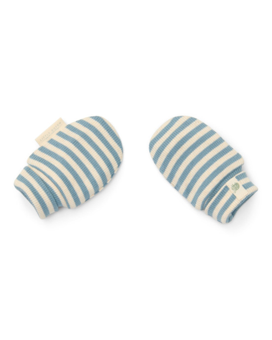 LITTLE DUTCH. Γαντάκια Stone Blue Stripe - One Size