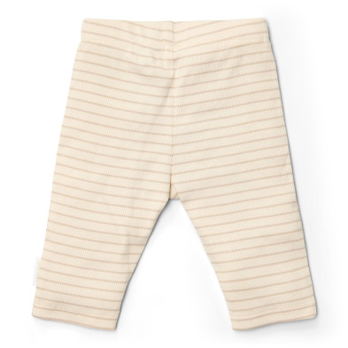 LITTLE DUTCH. Κολάν βαμβακερό Soft Beige Stripe - Νο 68