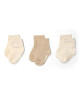 LITTLE DUTCH. Σετ 3 ζευγάρια κάλτσες Multi Newborn - Νο 1 (44/56)