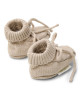 LITTLE DUTCH. Βρεφικά μποτάκια αγκαλιάς Soft Beige Melee - Νο 1 (44/56)