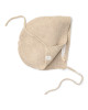 LITTLE DUTCH. Πλεκτό σκουφάκι Soft Beige Melee - Νο 2 (3-6 μηνών)