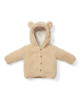 LITTLE DUTCH. Μπουφάν teddy Baby Bunny Sand - No 98