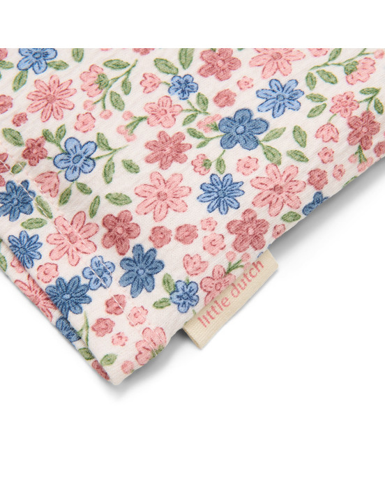 LITTLE DUTCH. Μπλουζάκι κοντομάνικο Meadow Flowers - Νο 86