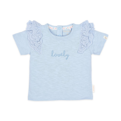 LITTLE DUTCH. Μπλουζάκι κοντομάνικο Sky Blue - Νο 98