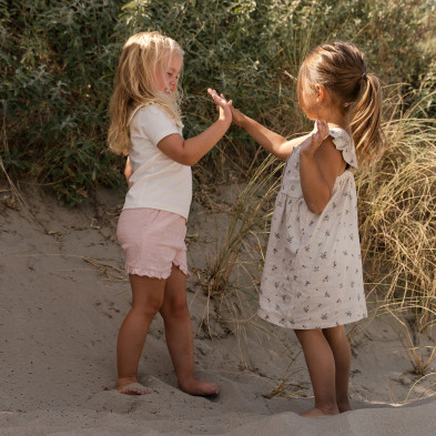 LITTLE DUTCH. Μπλουζάκι κοντομάνικο Creme - Νο 80